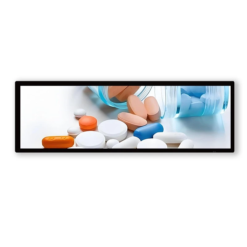 36,2 polzadas de barra LCD d'afichatge de doble cara