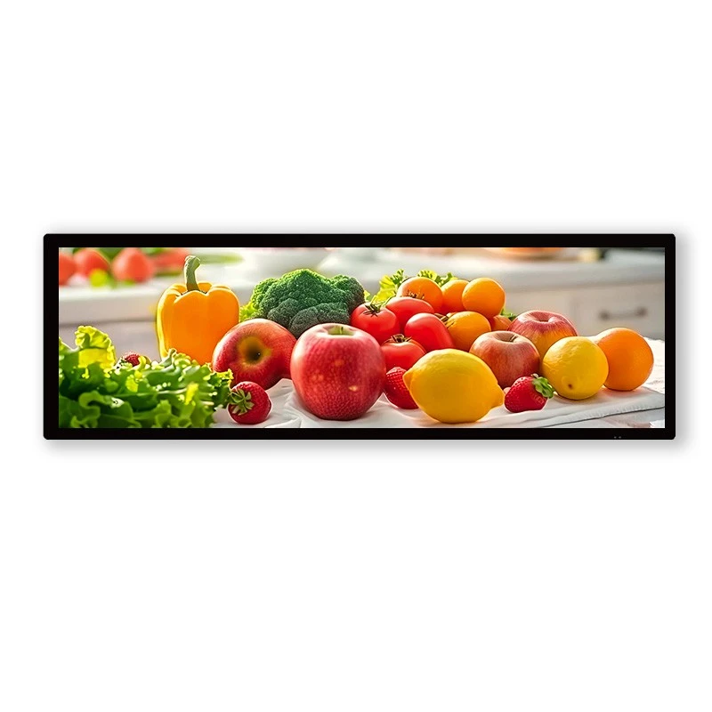 Pantalla de barra LCD de 36,8 polzadas ecran de doble cara