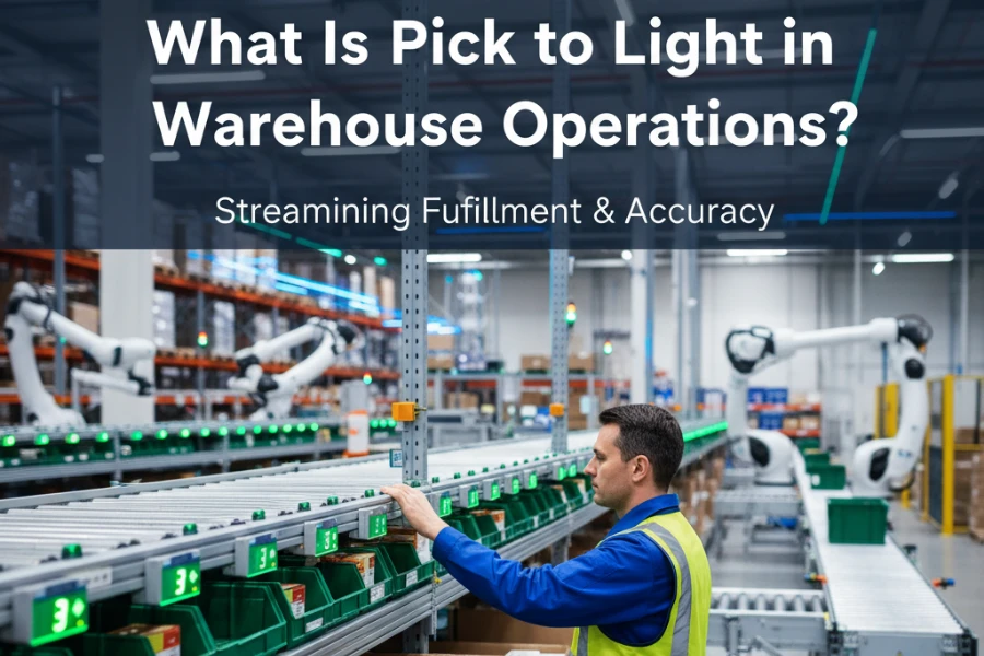 Qu'es lo Pick to Light dins las operacions d'entrepòt?