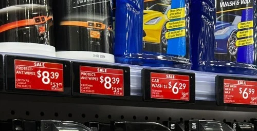 Quinas botigas d'alimentacion an d'etiquetas de prètz numericas?