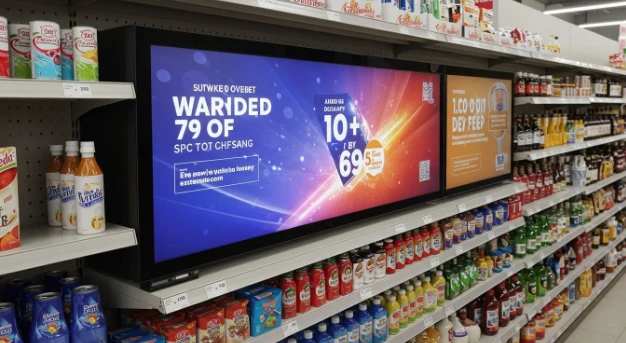 Ecrans LCD estirats pels supermercats e las botigas d'episòdis