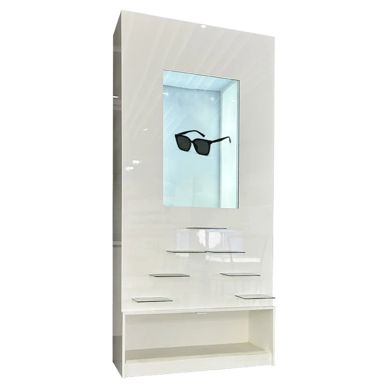 42 X 23 Pulçada d'ecran transparent d'afichatge de fusta amb d'ecran transparent